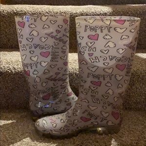 Coach rain boots